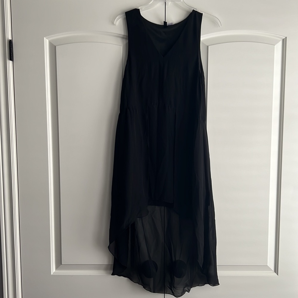 H&M hi lo little black dress Size 4